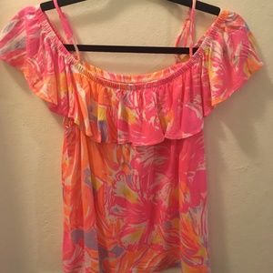 Lilly Pulitzer Tamiami Off-the-Shoulder Top - XS